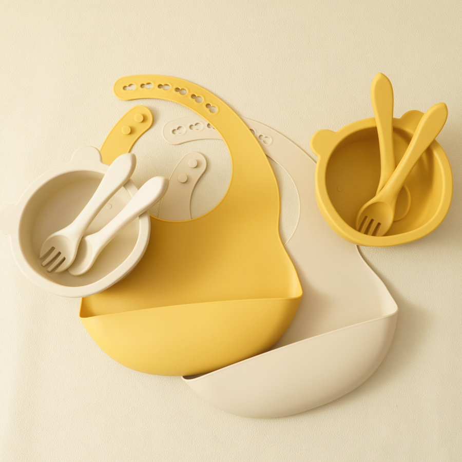 Vajilla de silicona para niños - Baby Food Table reseña y precio