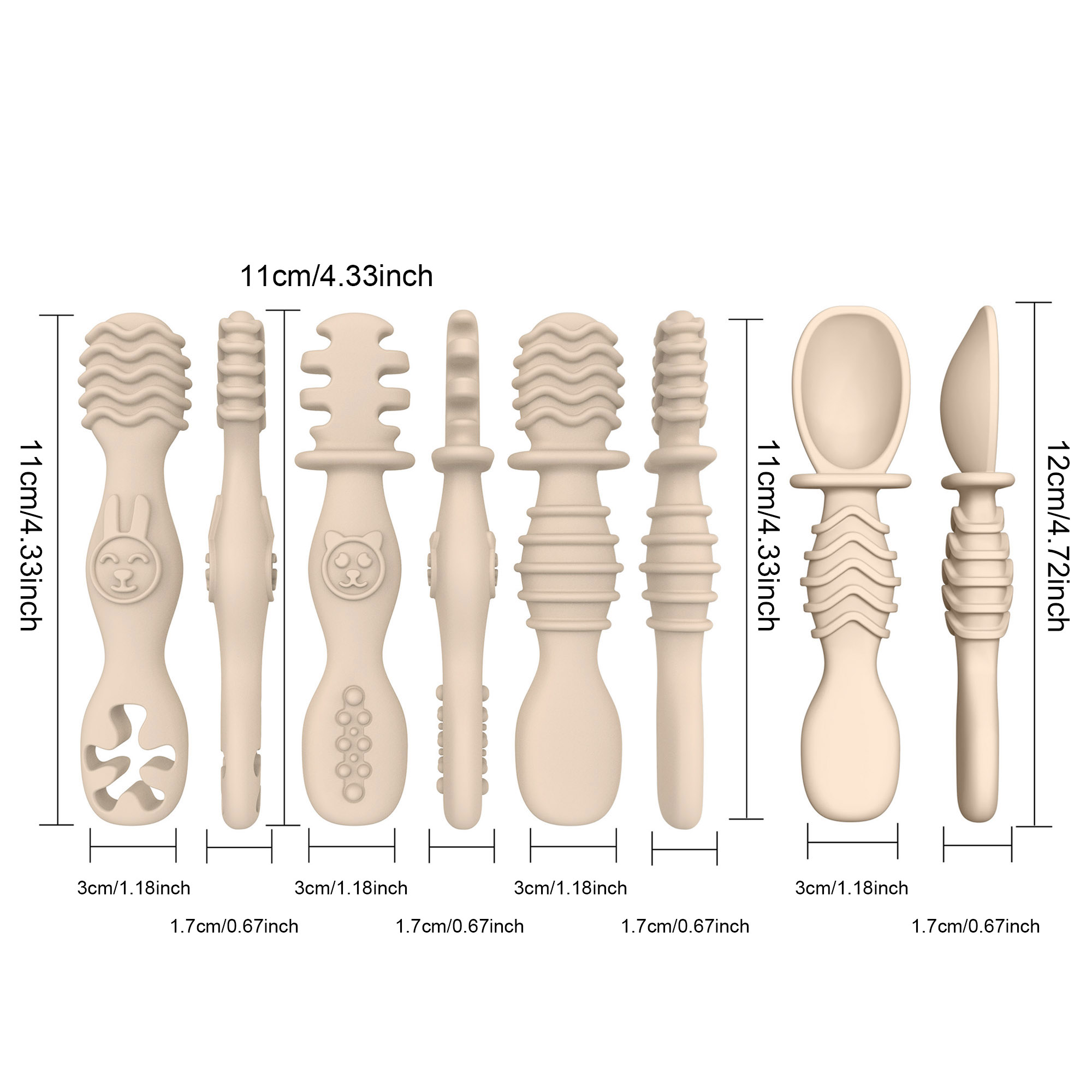 Cuchara de silicona para comid - Baby Food For 6 Months reseña y precio