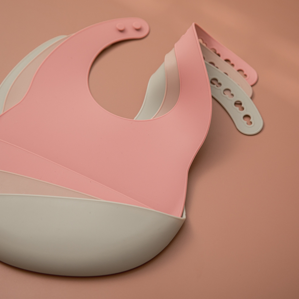 Babero de silicona ajustable p - Baby Food Grade reseña y precio
