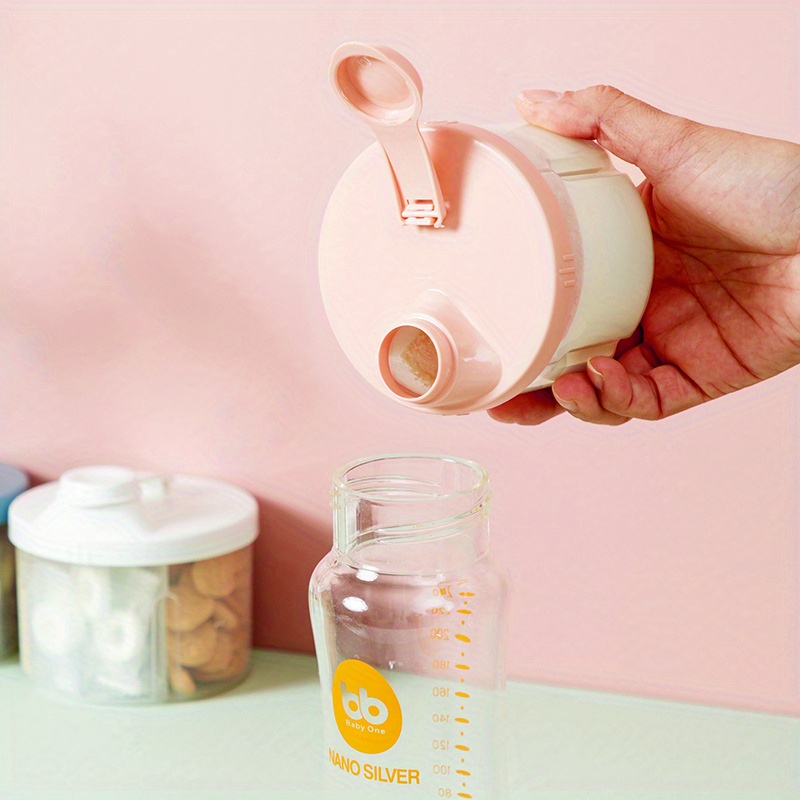 Caja de leche en polvo portáti - Baby Food Glass Jar reseña y precio